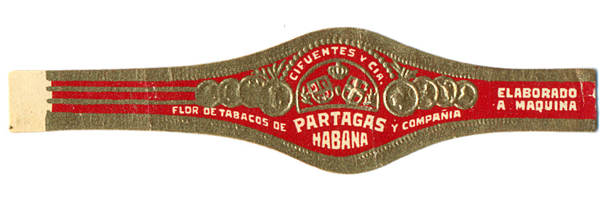 Early Standard Band A - For machine-made cigars